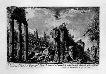 Tempel van Castor en Pollux, Rome